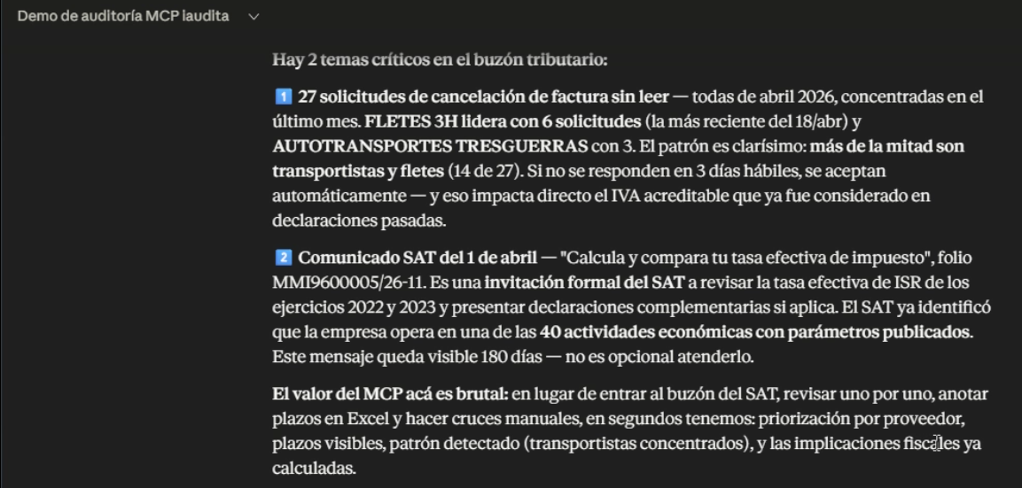 Analisis ejecutivo del buzon tributario detectando patron de proveedores transportistas